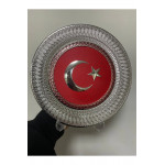 Tabak Türk Bayrağı Büyük 21 cm