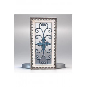 Ahşap Metal Otantik Duvar Dekoru 2 61*121.5*3.5CM