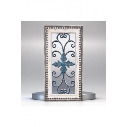 Ahşap Metal Otantik Duvar Dekoru 2 61*121.5*3.5CM