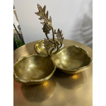 Metal Döküm Royal 3 Lü Sunumluk Çerezlik Şekerlik 25*23*22cm