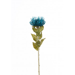 Yapay Protea Çiçeği Tek Dal 73 Cm