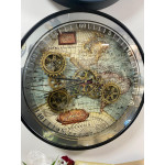 Çarklı Dünya Duvar Saati
