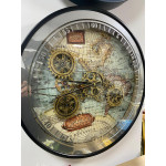 Çarklı Dünya Duvar Saati