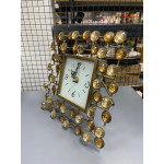 Masa Üstü Taşlı Saat 20x21cm