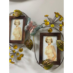 Masa Üstü Taşlı Saat 20x21cm