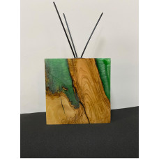 Biossy Zeytin Ağacı Ve Epoksi Karışımı Oda Koku Şişesi 19*18,5 cm