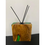 Biossy Zeytin Ağacı Ve Epoksi Karışımı Oda Koku Şişesi 19*18,5 cm