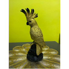 Dekoratif Papağan Biblo 28 cm