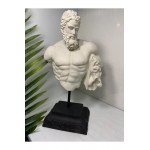Dekoratif Yarım Büst Sezar Heykeli 34 cm