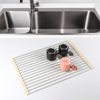 Alüminyum Bulaşık Matı (Silwer) 52*33*10