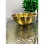 Gold Metal Paslanmaz Çelik Derin Çukur Kase Ölçekli 1400 ml