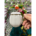 Lvn Kabak Porselen Kapaklı Kupa