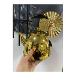 Vıcalına Tek Çaydanlık Üstten Tutmalı Model Alman Markası Paslanmaz Çelik Çaydanlık 1,5lt