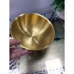 Gold Metal Paslanmaz Çelik Derin Çukur Kase Ölçekli 800 ml