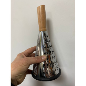 Lale Ahşap Saplı Konik Rende Küçük Boy 24cm