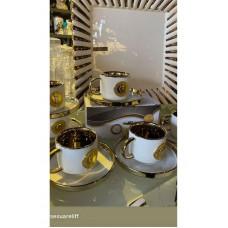 Lüx Porselen Lira Fincan Takımı