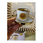 Lüx Porselen Lira Fincan Takımı