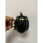 Lvn Kabak Porselen Kapaklı Kupa