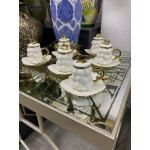 Lvn Üzüm Kahve Fincan Takımı 6 Lı