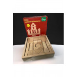 Ahşap Eğitici Öğretici Blok  Tangram 22 Pes