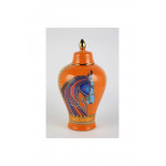 Seramik Atlı Küp 19.5*19.5*35 cm AK.KD0068