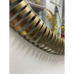 Antik Yuvarlak Burgulu Ayna 90*5*90 cm