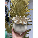 Seramik Kuşlu Vazo 17*19*16 cm