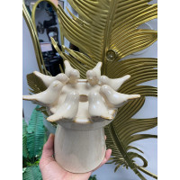 Seramik Kuşlu Mumluk 21*21*18 cm Seramik Kuşlu Mumluk 21*21*18 cm