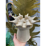 Seramik Kuşlu Mumluk 18*18*14 cm 