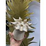 Seramik Kuşlu Mumluk 21*21*18 cm