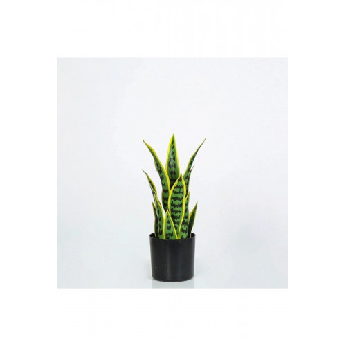 Yapay Saksılı Sansevıera Çiçeği 39 cm